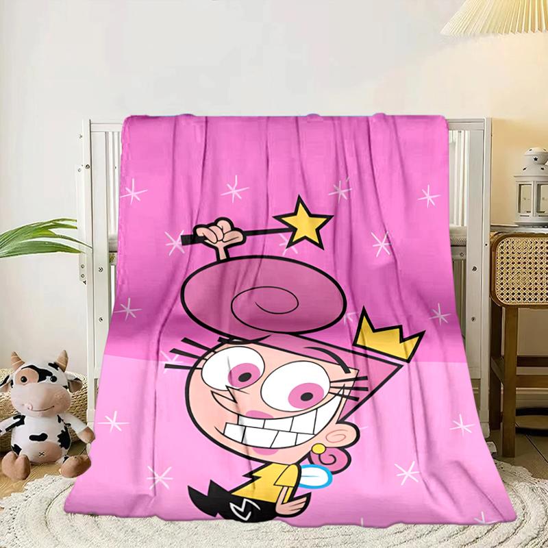 Magical Friendship timmy Adventure Blanket Flannel Blanket for bed, sofa, Camping, Hiking, Picnic Essentials, gift for family Fan gifts