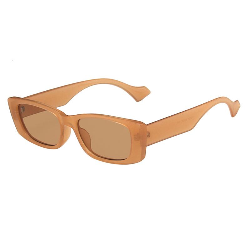 Fashion Vintage Square Sunglasses Women Luxury Brand Designer Sexy Small Frame Rectangle Sun Glasses For Female Travel Shades