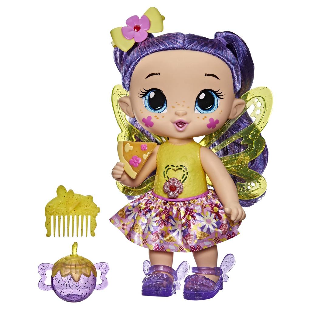 Hasbro Baby Alive GloPixies Siena Sparkle F2593, интерактивная электрическая кукла 26,7 см, светящаяся в темноте, для детей от 3 лет. Подлинный.