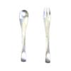 Asian Cafe Coffee Spoon and Fruit Fork, Set of 2, Made In Japan