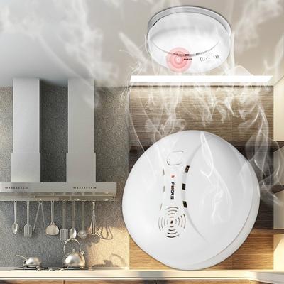 Беспроводной детектор дыма, независимый противопожарный датчик дыма, сигнализация более 85 дБ для Wi-Fi GSM Home Securit