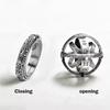 Vintage Astronomical Ball Rings For Women Men Creative Complex Rotating Cosmic Finger Ring Jewelry Jz516