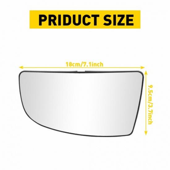 Mirror Glass Lower Convex Driver Side LH for 150 Transit Ford 250 350 2015-