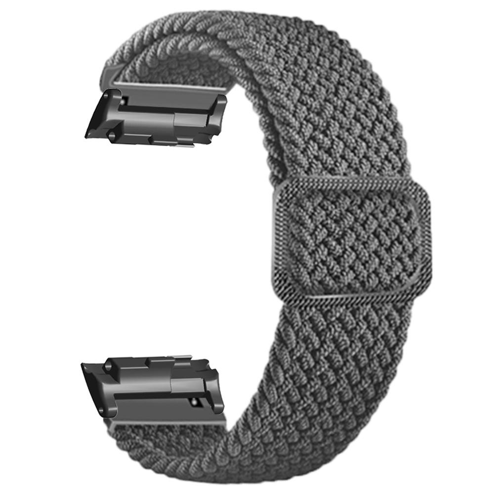 X-shape Rhinestone Decor Alloy Watch Band Wrist Strap for Fitbit Alta HR