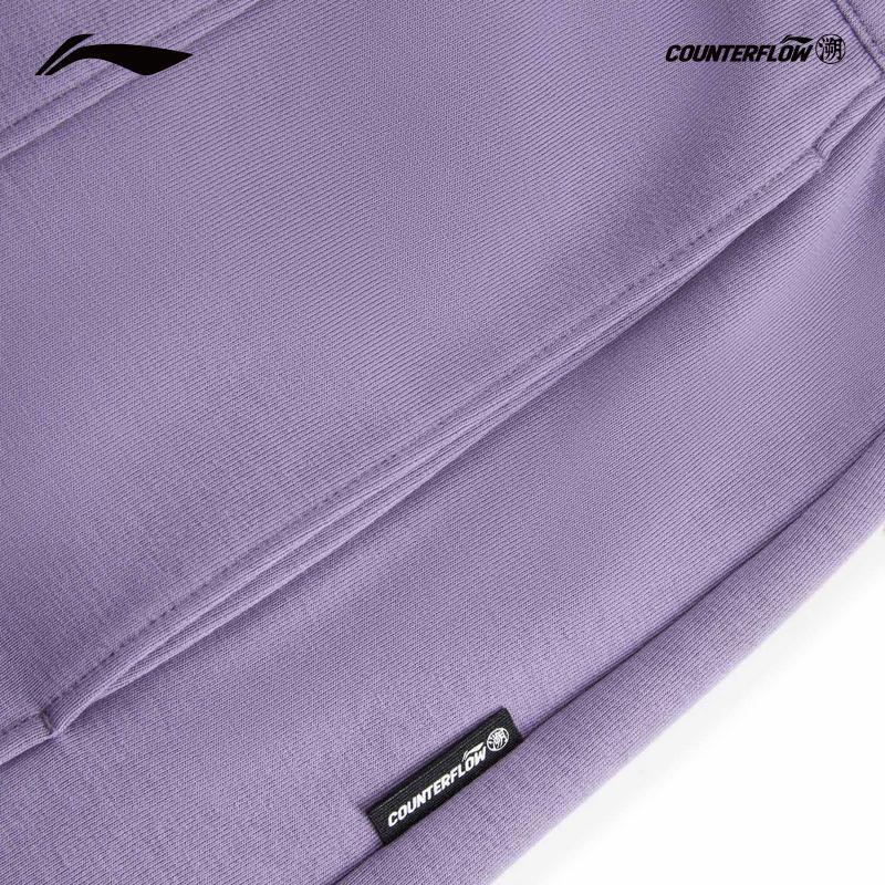 Li-Ning Женские прямые свободные спортивные штаны AKLW096 с водоотталкивающим покрытием CF для улицы