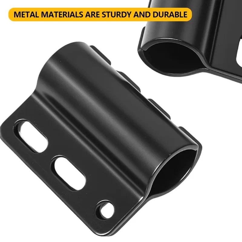 Universal Motorcycle Widened Non-Slip Folding Rubber Tread 20-25mm Clamp Crash Bar Pedals Motorcycle Electric Scooter Pedals