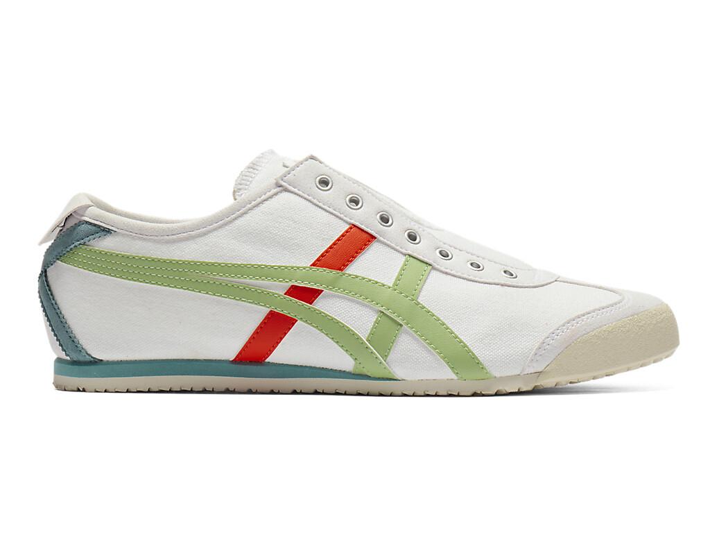 1183A360-129 Onitsuka Tiger MEXICO 66 SLIP-ON БЕЛЫЙ ЖАД (Мужской)