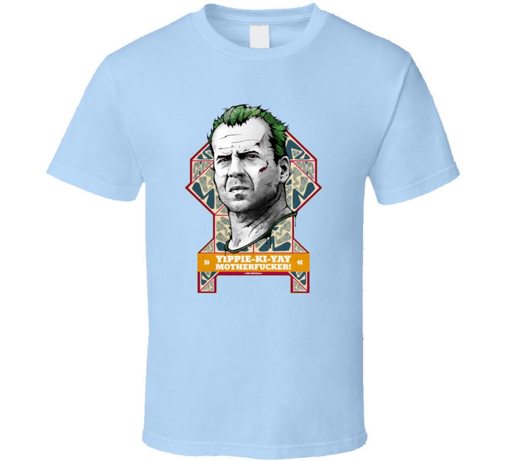 Die Hard Classic Movie Quote 80s Retro T Shirt