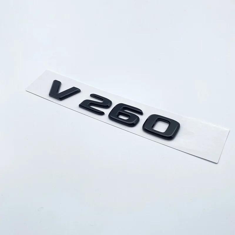 3D Letters V260L V220d V250d V300d NIGHT EDITION Emblem for Mercedes Benz V W447 Car Fender Badge Trunk Nameplate Logo Sticker OG7
