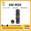 Waterproof M20 5-Pin Straight-Through Connector for Outdoor Light Strips