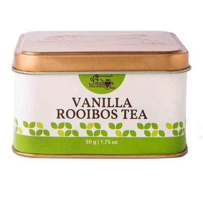 Индийский чай - ванильный ройбуш 50 грамм с ванильными бобами для сна, снятия стресса, укрепления иммунитета и снижения веса