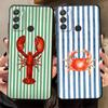 Чехол с морскими животными для Moto S30 Pro Edge 20 30 X30 Pro Мягкая задняя крышка телефона