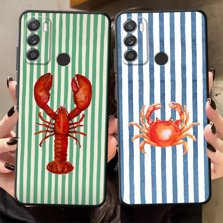 Чехол с морскими животными для Moto S30 Pro Edge 20 30 X30 Pro Мягкая задняя крышка телефона