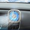Пластиковый автомобильный вентилятор воздуховыпускного отверстия, рассеивание тепла, вентилятор для заднего сиденья автомобиля, USB-вентилятор для охлаждения, лето