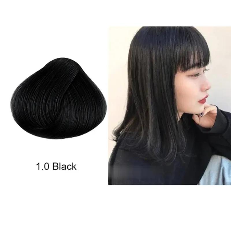 Натуральный шампунь для быстрой окраски волос, окрашивающий аргановое масло, темно-коричневый цвет, шампунь для окрашивания седых волос Mokeru argan