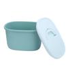 Pet Food Container ABS Pet Food Sealed Storage Container with Measuring Cup Built In Handle Lid