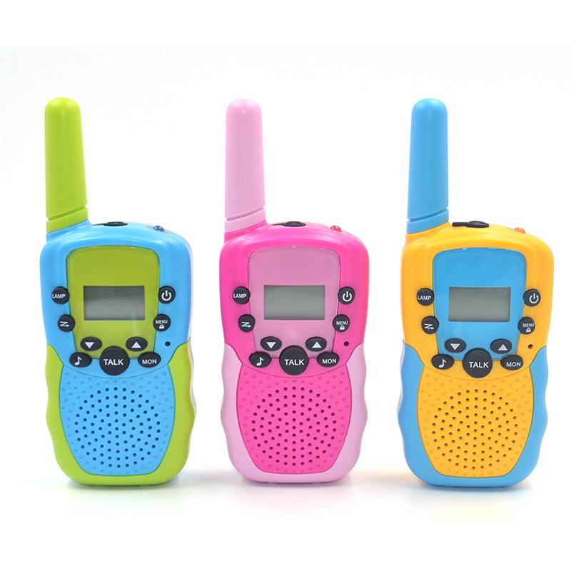 Two toy walkie-talkies T388 pager communication device for outdoor interactive use