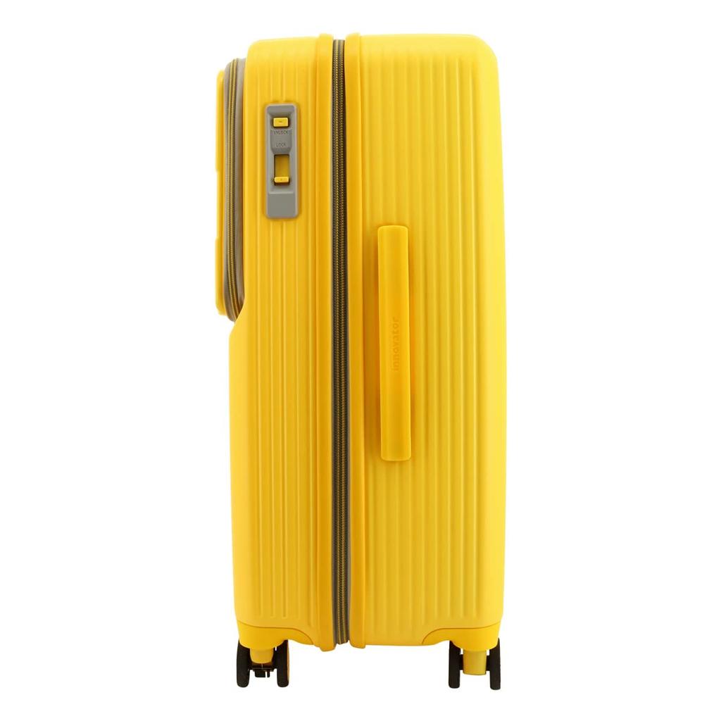 Чемодан EXTREME INV60 легкий 62 л 65 см чехол для переноски сумка для переноски оснащен замком TSA 2 года гарантии CAFE LATTE [Innovator] 4,0 кг