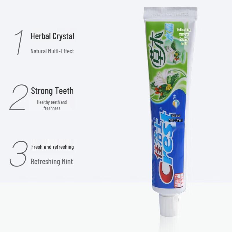 Зубная паста Crest Herbal Crystal с фтором