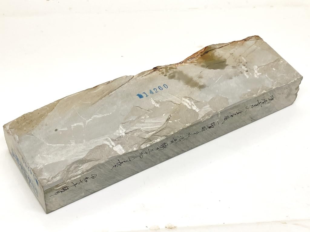 Натуральный точильный камень Сёмотояма Ямасиро Мейхон Нарутаки Кинбёбу Иккиакиаки Руи Мидзуаса Желтый клей длинный Укё-ку Ондояма-чо 30 разрезов 8-солнце #60 /1540г