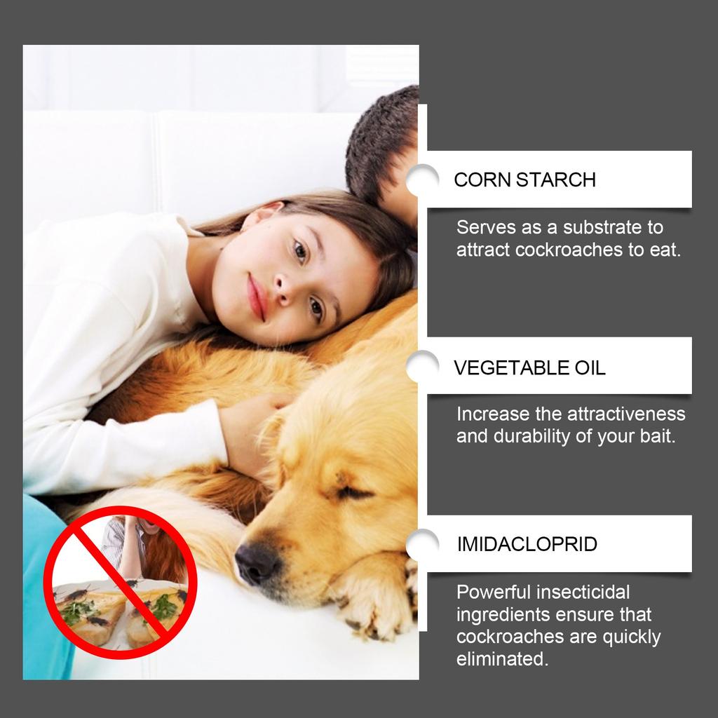 Станция уничтожения тараканов, средство от тараканов, бытовая мазь от тараканов, кухонная наклейка от тараканов