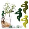1 Pc/6 Pcs Plant Support Waterproof Plant Propagation Buddy Mini Man Plant Holder