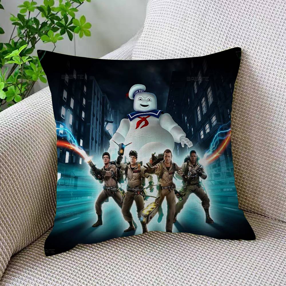 MovieGGhostbusters Cushion Cover Decorative Pillow Sofa Home Decor Case Pillow Cases