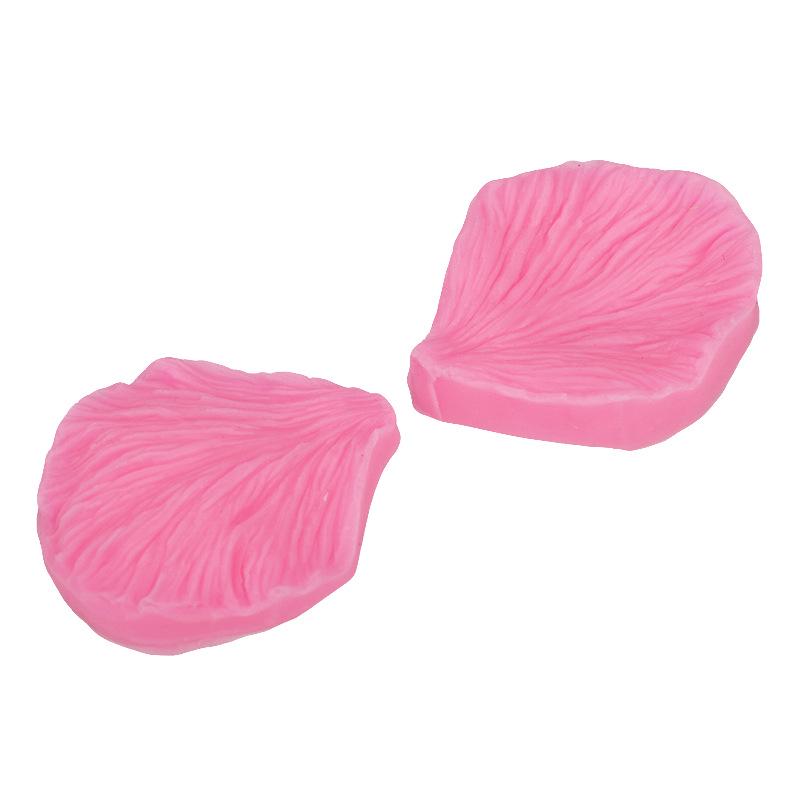 Форма для помадки с текстурой в виде тюльпана и розы для украшения торта
