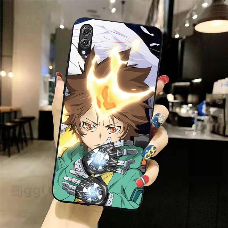 Чехол для телефона Hitman Reborn с аниме для Honor 70 50 20 7S X9 X8 X7 Magic 4 3 Pro, мягкий черный чехол для телефона