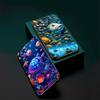 Мультяшный Аниме Чехол для Телефона с Черепахой и Слоном Для OPPO Reno 5 6 7 A96 A40 A58 Realme GT A74 A78 Neo2 A74 A78 Find X5 X3 X7 X8 Черный