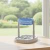 Slow Feeder with Rotating Barrel Stable for Mealtime, Fast Eaters, Dogs and Cats