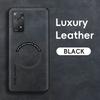 Magnetic Retro Leather Soft Case For Xiaomi Redmi Note 11S 11 Pro 4G 5G Global Version Wireless Charging Phone Case Cover