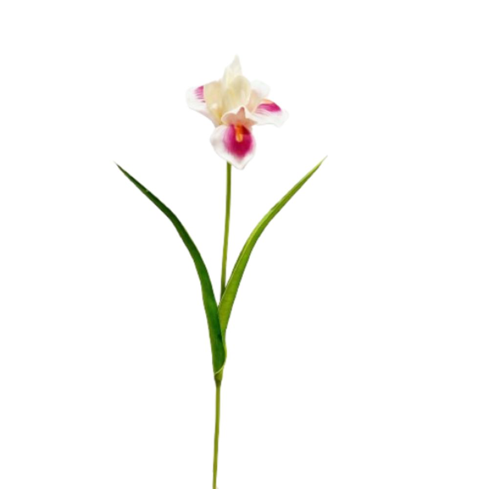 Real Touch Simulation Iris Flower PU Fake Flower Hotel Home Living Room Decor