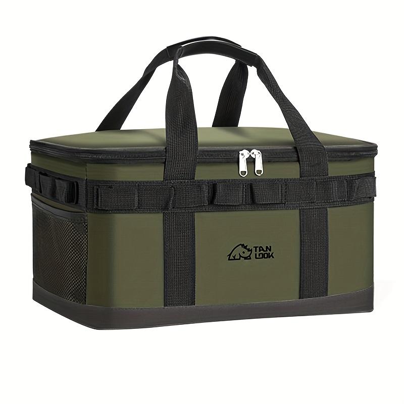 Large Insulated Cooler Bag, Outdoor Tactical Cooler for Camping Hiking, Durable Leak-Proof Portable Storage with Sturdy Handle