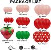 Fruit Themed Strawberry Balloon Set Arch Children'S Birthday Party Decorations