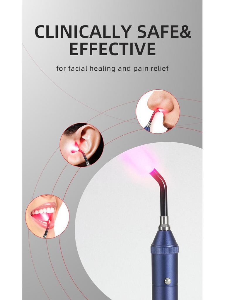 Red Light LED Infrared Flashlight for Nose, Ear, and Oral Soothing