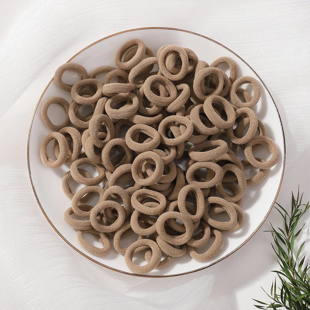 20 шт./лот Эластичные резинки для волос для девочек, плюшевые резинки с помпонами для детей, резинки-скранчи для волос, детские аксессуары для волос