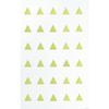 Iron-on Transfer Motif Customization Textile Golden Triangle 1 Cm