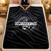 Flannel BlanketScorpions Warm Soft Throw Blanket for Indoor Sofa Bed Living Room Use