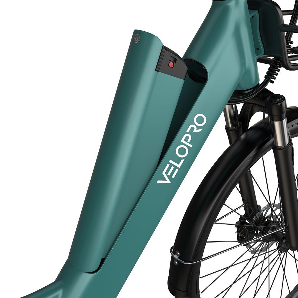 Velopro C1 Pro Electric Bicycle 27.5" Tire 250W Motor Urban Commuter Electric Bike 648Wh Hydraulic Brakes 7 Speed Max Load 150kg