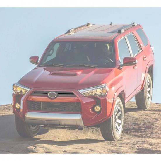 Matte Black ABS Front Center Grille erts Cover Trim Replace for + 4Runner