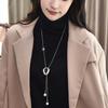 Tassel Pendant Necklaces for Women Sweater Chain Long Necklace Jewelry Accessories