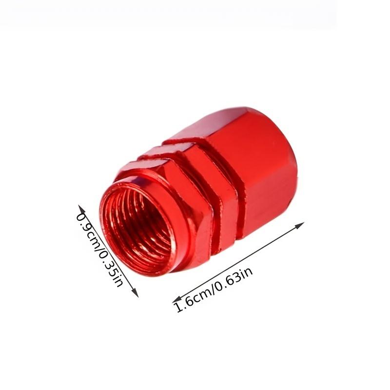 4 шт. колпачки для клапанов шин из алюминиевого сплава — пылезащитные и совместимые с воздухом США — для автомобилей, мотоциклов и грузовиков