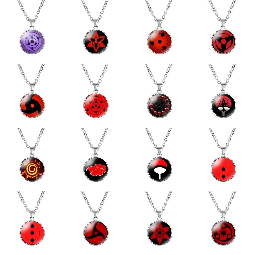 Ожерелье Наруто Рекуррентная Запись Круглые Глаза Односторонний Аксессуар Подвеска