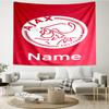 Custom Name Ajax Print Tapestry, Backdrop, Easy Setup, Ideal for Bedroom, Office & Living Room, with Aesthetic Wall Hanging Decor.