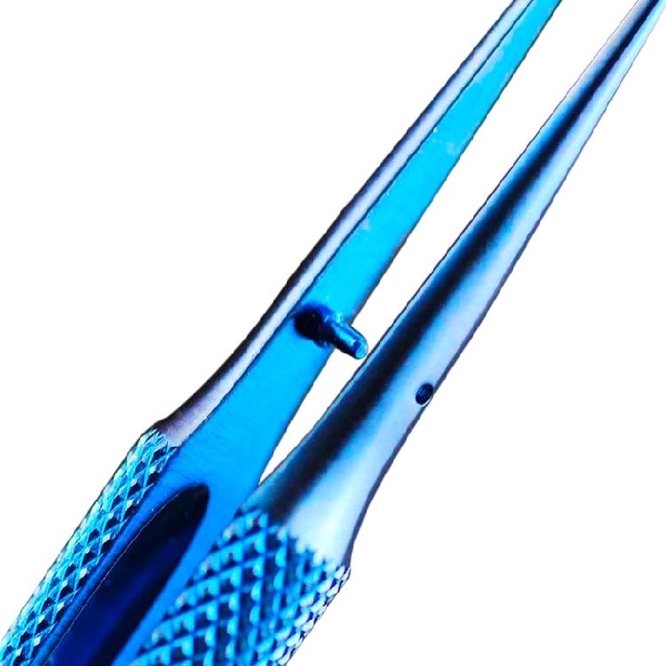 Пинцет из сплава 0,1 мм Прецизионный пинцет для отпечатков пальцев Изогнутый для головки