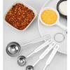 Набор из 4 мерных ложек с удобной ручкой, мерная ложка для кофе, мерная ложка для муки, кухня