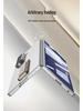 Чехол-подставка с ремешком для Samsung Z Fold7 - Однотонный, Улучшенная защита, Полное покрытие, Деловой стиль.