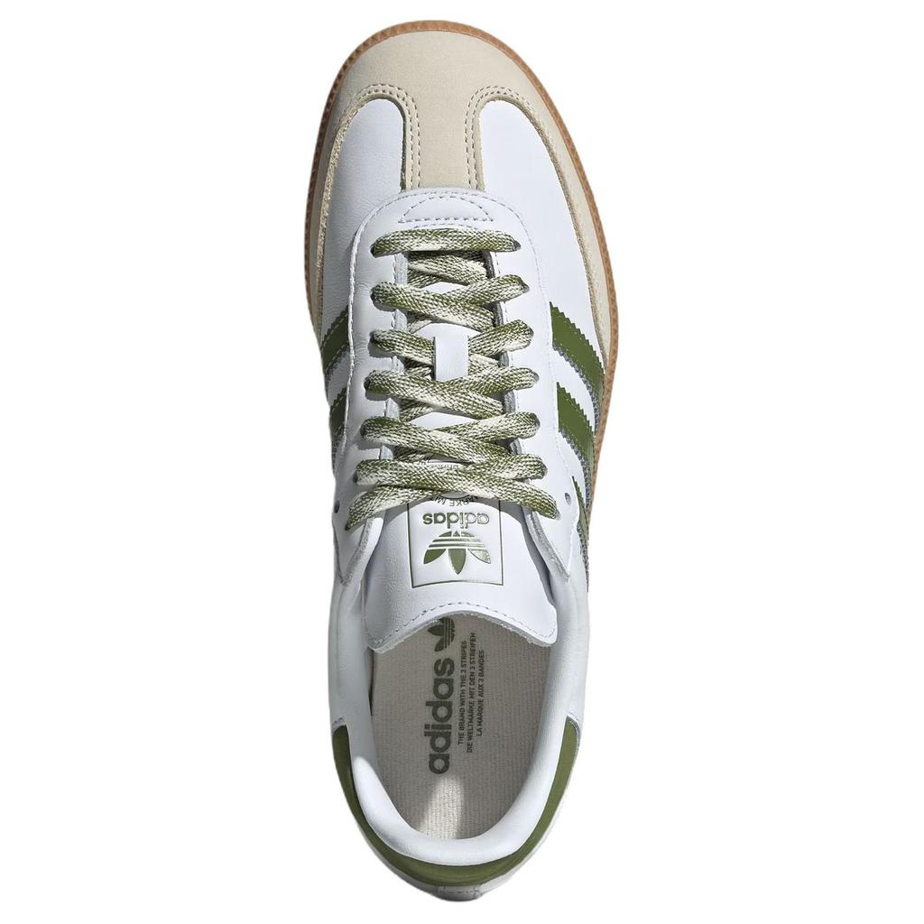 adidas Женские кроссовки Samba Og 'White Tech Olive Gum' JS1352