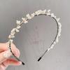 Malang Headdress Korean Style Dongdaemun Ximang 2026 Handmade Stringed Pearls Headband Hair Accessories Factory